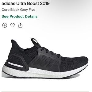 ✨ADIDAS BLACK AND WHITE ULTRABOOST 19✨